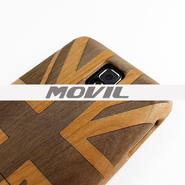 NP-2389 Funda de auténtica madera de bambú para Samaung Galaxy Note 3-6